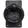 "Adonikam" Black Antique Iron Door Knocker